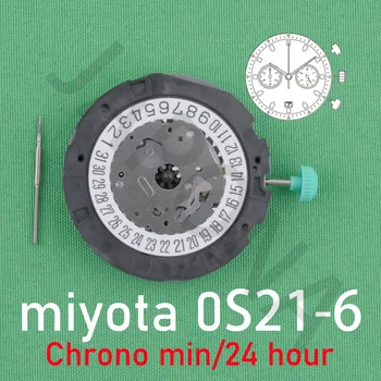 0s21 liikumise miyota 0S21-6 liikumine Chronograph liikumine jaapan movenment Saab lisada tachymeter funktsiooni miyota OS21