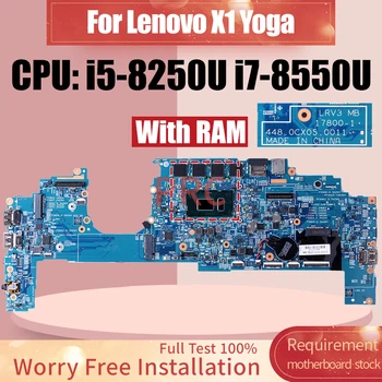17800-1 Lenovo X1 Jooga Sülearvuti Emaplaadi i5-8250U i7-8550U Koos RAM 01YN202 5B20V133 01YN200 Sülearvuti Emaplaadi