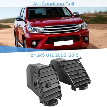 2x Interjöör Air-condition Grill, A/C Vent Iluvõre Toyota Hilux Kun SR5 UTE 2005-2015 Fortuner Tarvikud