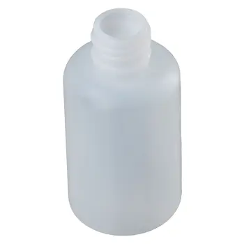 50tk 60ml Väike Plastmassist Pudelid Travel Väike Suu Lõpetas Lab Keemiline Konteiner Tühi Reaktiivi Pudel Reaktiivi