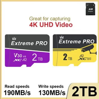 512/256/128GB SD Mälukaardi High Speed Class 10 TF Kaart 4K Ultra-HD videokaart, 1TB 2TB SD/TF Flash Mälu Kaart Undamine Tabel