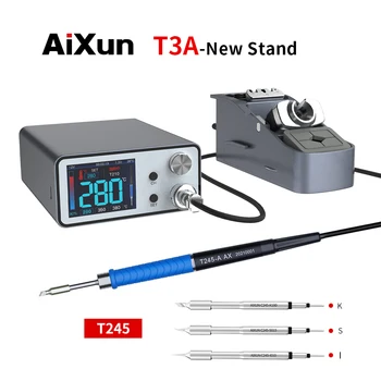 AiXun Uus Seista T3A 200W Intelligentne Jootmise Jaama LCD Digitial Disply Remont Jootma Vahendid elektrikeevitus Ümbertegemine Jaam