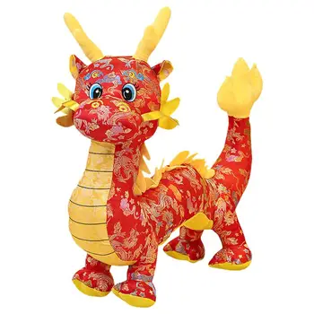 Hiina Draakon Nukk Tõetruu Palus Dragon Realistlik Täidisega Dragon Doll Uue Aasta Kingitus Decor Lapsed Kohal Hiina Draakon Mänguasi
