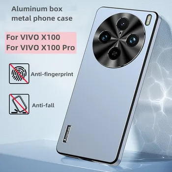 Luksus Telefoni Puhul VIVO X100 100Pro Metallist Kaamera Kaitsva tagakaas VIVO X100 100Pro X 100 Kaitseraua Funda