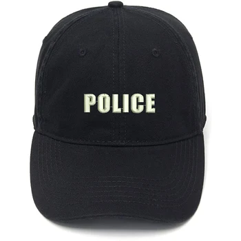 Lyprerazy Meeste Baseball Cap politseinik Tikandid Müts Puuvillane Tikitud Vabaaja Baseball Caps