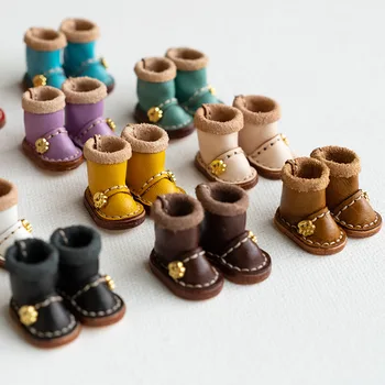 ob11 baby kingad nõukogu PEASEKRETARIAADI keha 1/12 nukk kingad pikk, nahast või komposiitnahast rõivamanused saapad 2,5 x 1,5 cm