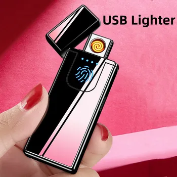 Plastist Touch Kaugseire Kergem Laadimine USB Double-sided Süüde Hingav Ultra-õhuke