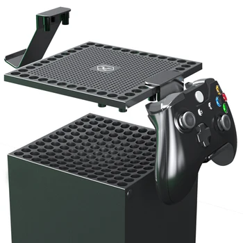 Töötleja Mount For Xbox Seeria S X Konsooli Tolmukaitse Koos Peakomplekti Töötleja Mount Rack Omanik Xbox Seeria S Gamepad