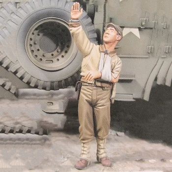 Vaik sõdur 1/35 moodsate Jalaväe haavatud usa sõdur Mudel Unassambled Värvimata Joonis Hoone Kit